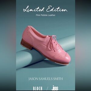 Pink pebble Jason Samuel tap shoes